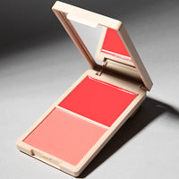 Blush Rush Pink  |  Rubor Duo : polvo y crema para rostro