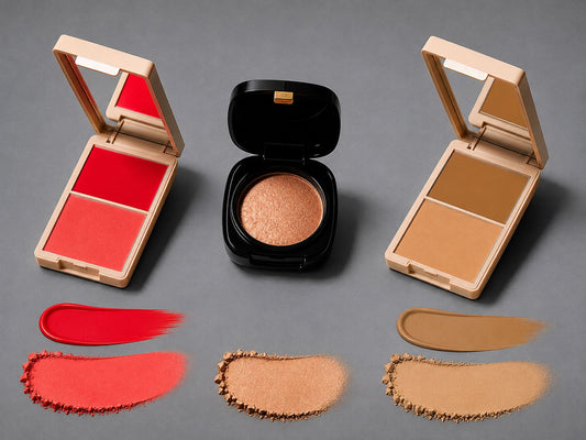 Bronzer dúo + Blush dúo +  Highlighter | Bundle