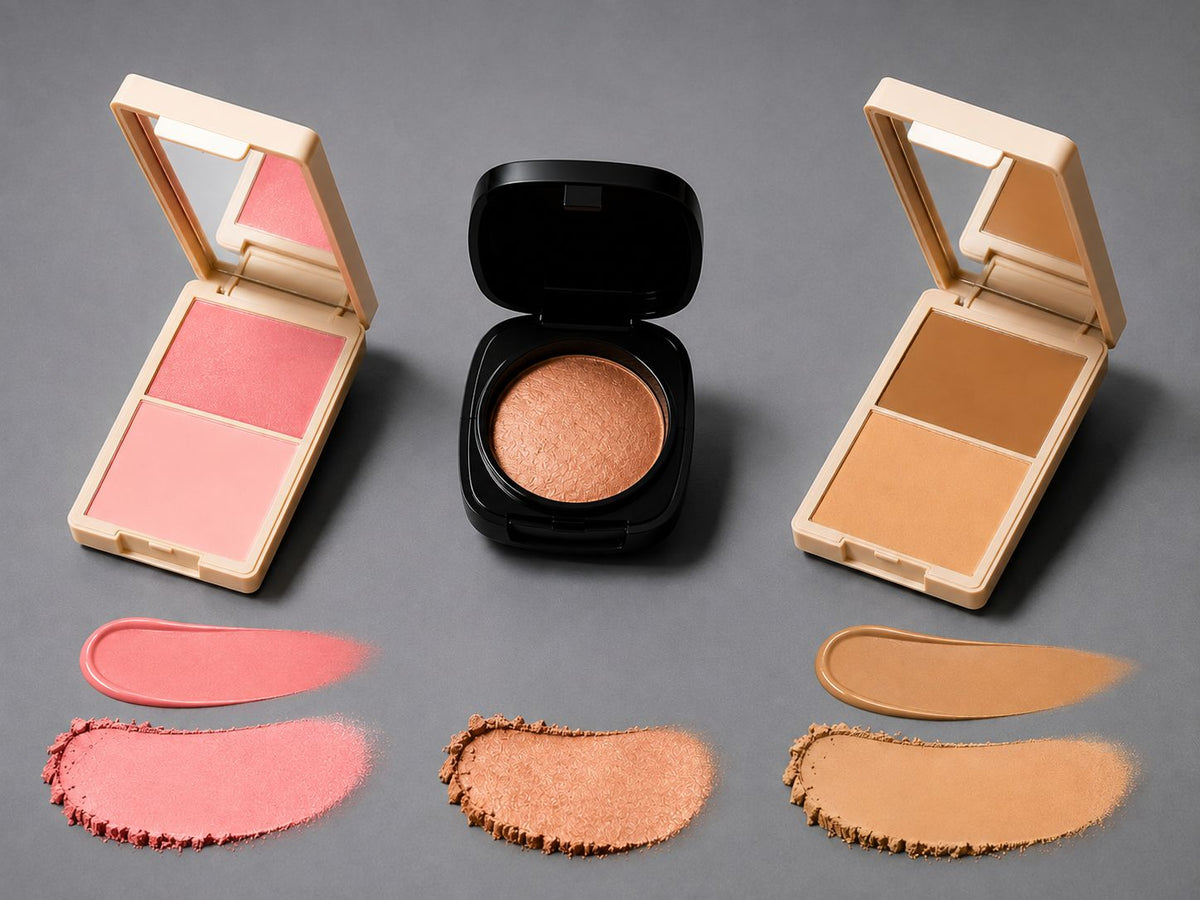 Bronzer dúo + Blush dúo +  Highlighter | Bundle