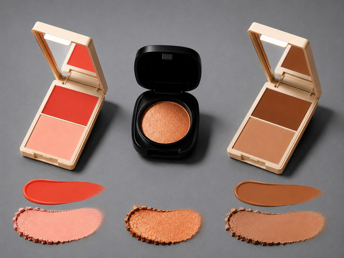 Bronzer dúo + Blush dúo +  Highlighter | Bundle
