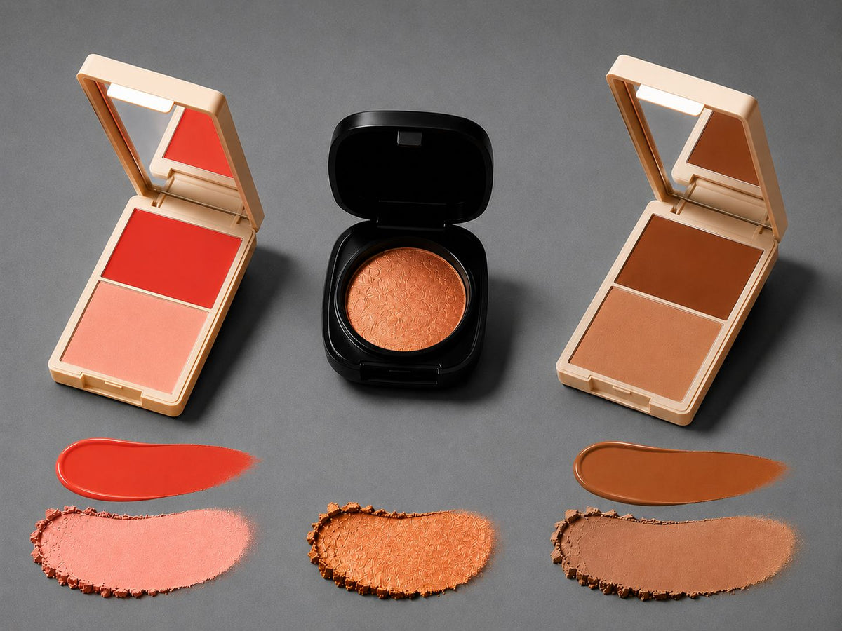 Bronzer dúo + Blush dúo +  Highlighter | Bundle