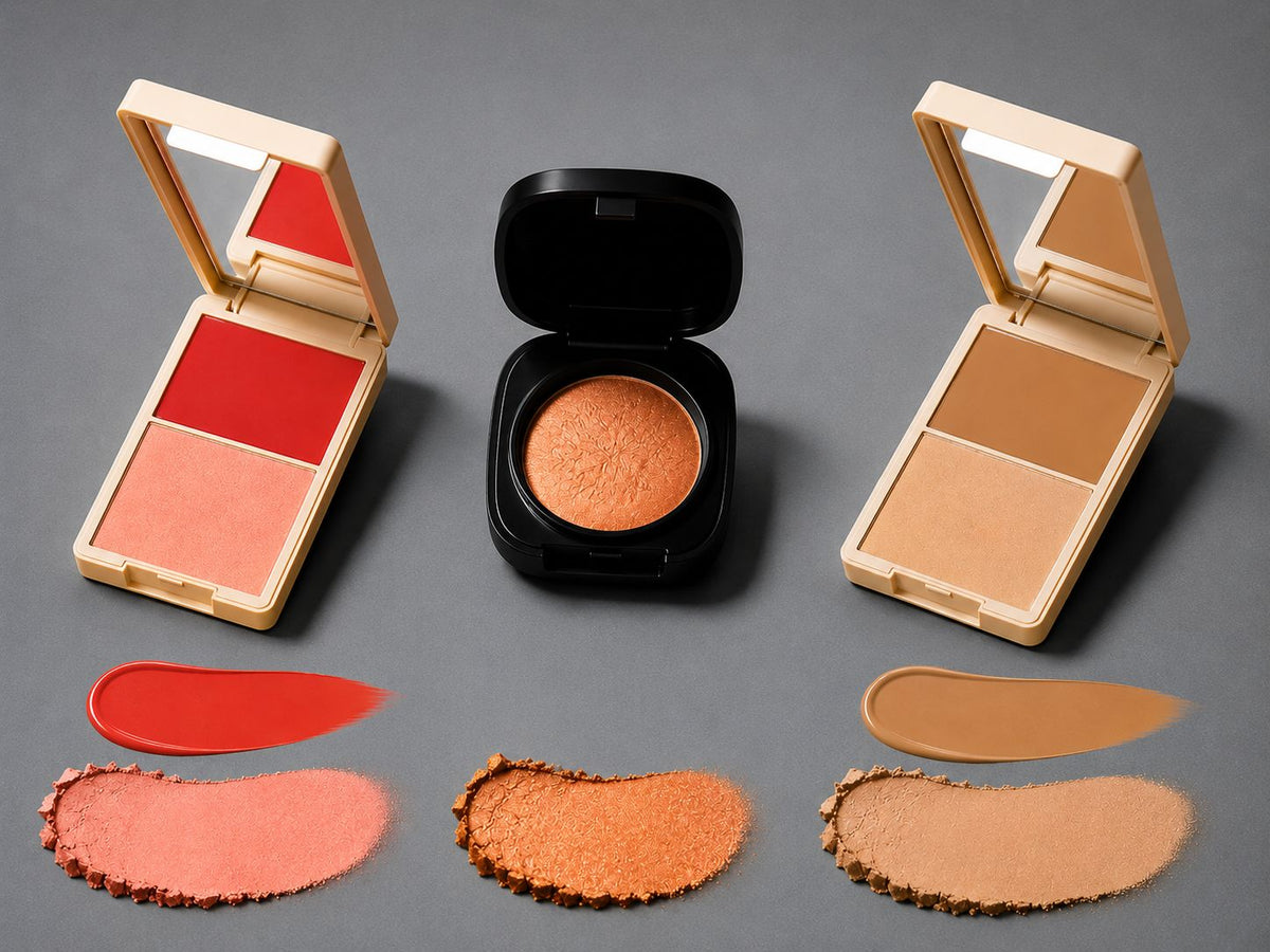 Bronzer dúo + Blush dúo +  Highlighter | Bundle