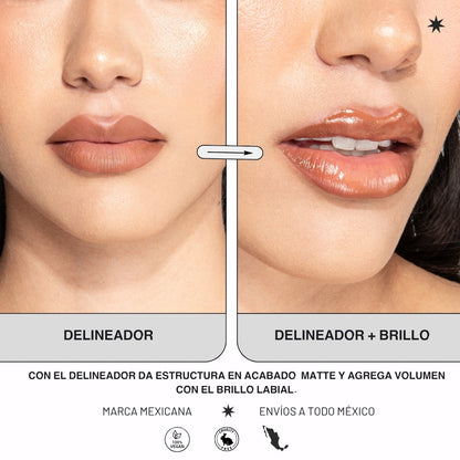 Lip Kit #2 | Tratamiento para labios hidratados, estructurados y voluminosos